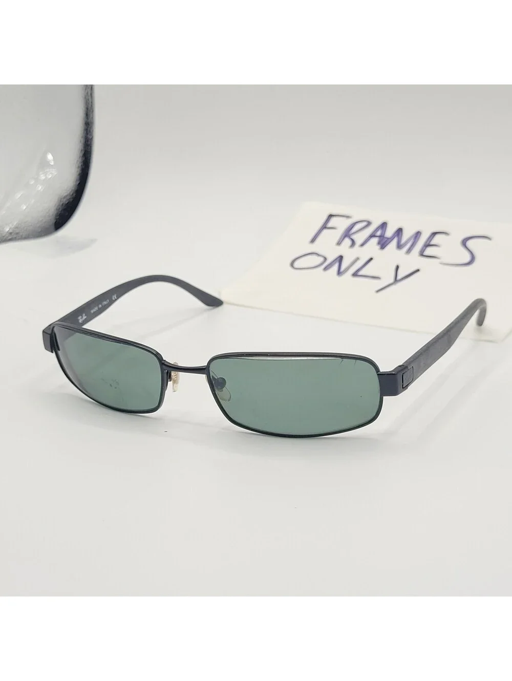 RAY BAN Sunglasses Rb 3256 Made in Italy Gunmetal Black FRAMES ONLY